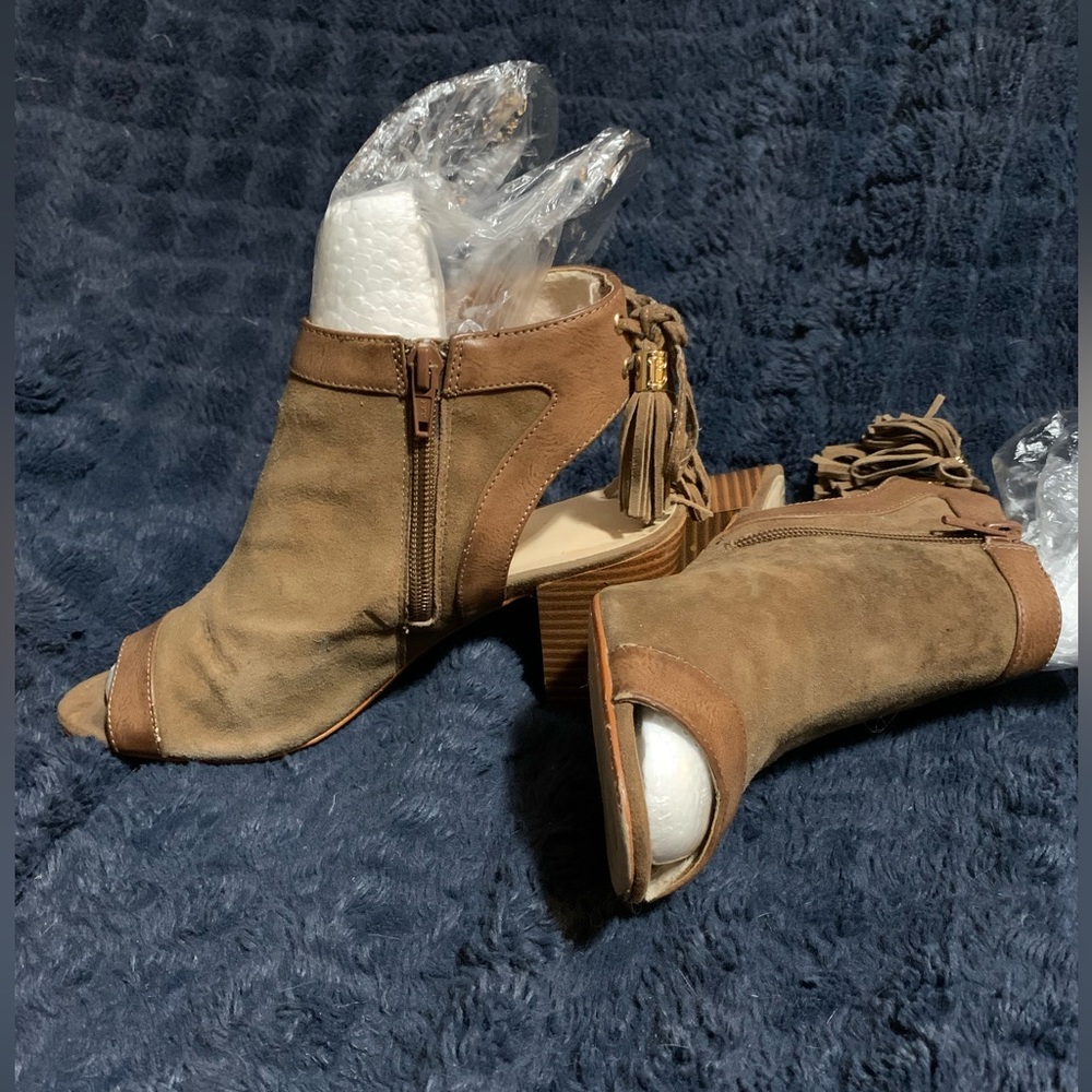 Biba Suede Boho Open-Toed Sandals